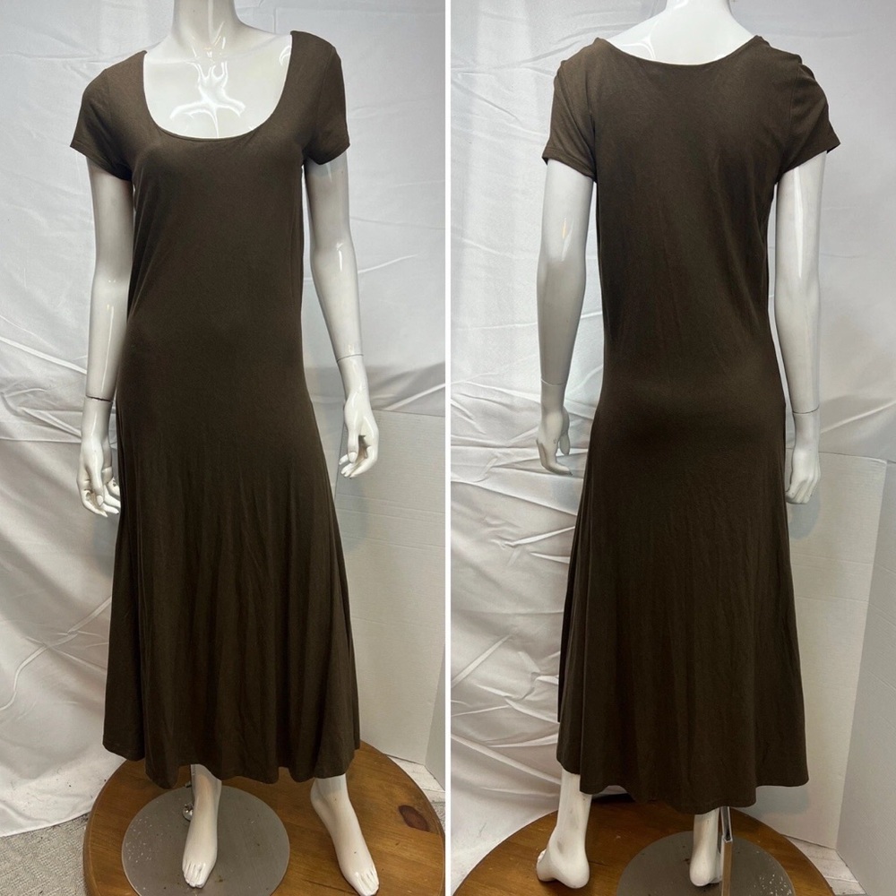 Ralph Lauren Blue Label Black Sheath Maxi Dress